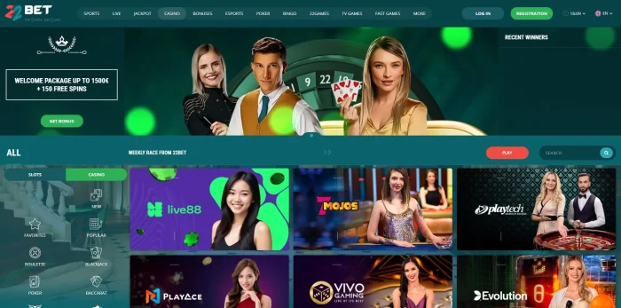 22Bet casino
