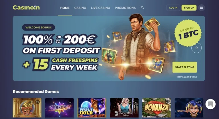 Casinoin Bonus