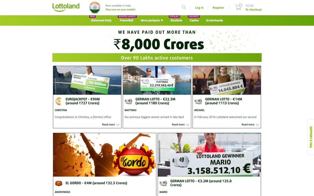 Lottoland Website Lottoland Website