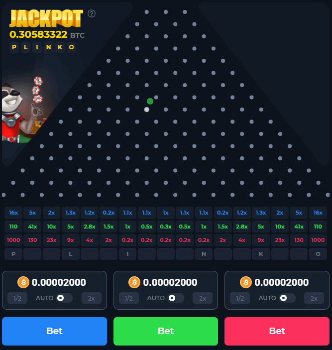 Plinko Gameplay