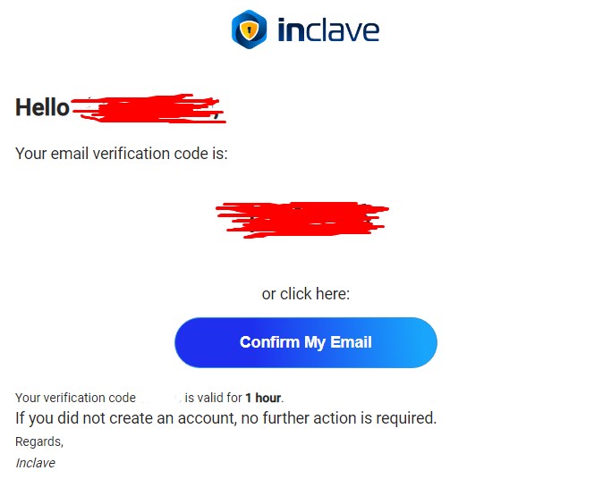 inclave sign-up