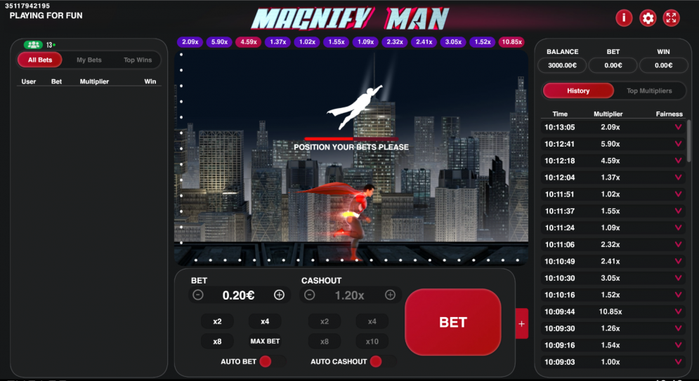 Magnify Man Game Modes
