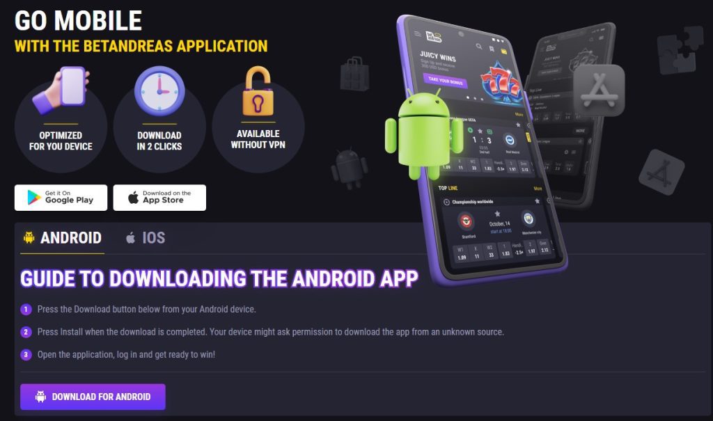 Bet Andreas Mobile App Bet Andreas Mobile App